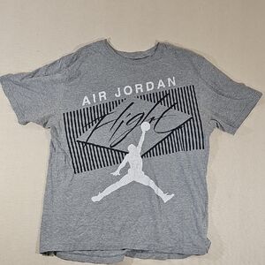Jordan Gray Short Sleeve Tee